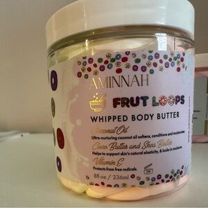 Aminnah Fruit Loops Whipped Body Butter - Cream